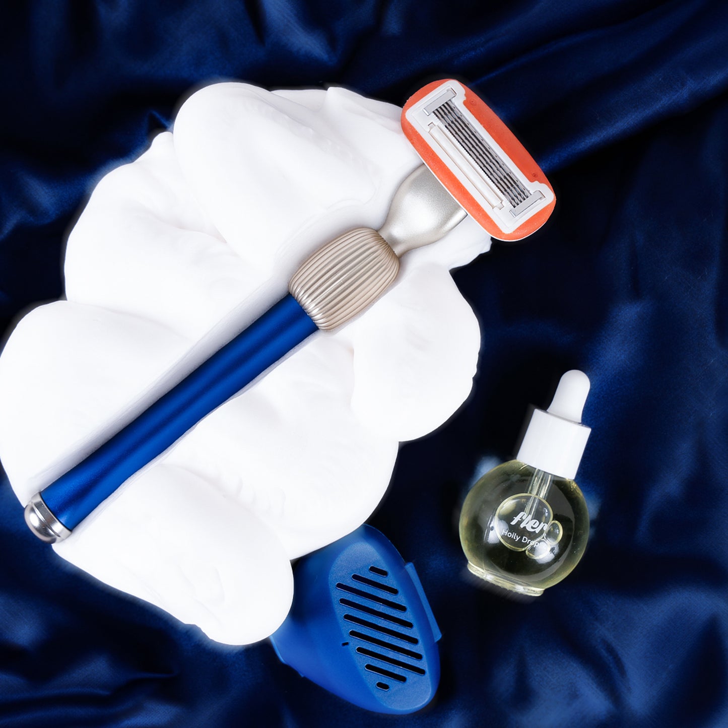 Razor Starter Set - Brisk Depilimi me 2 koka dhe Këllëf mbrojtës DHURATE - Midnight