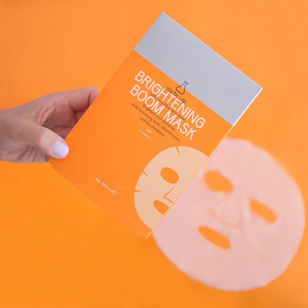 Brightening Boom Mask - Pako me 4 copë