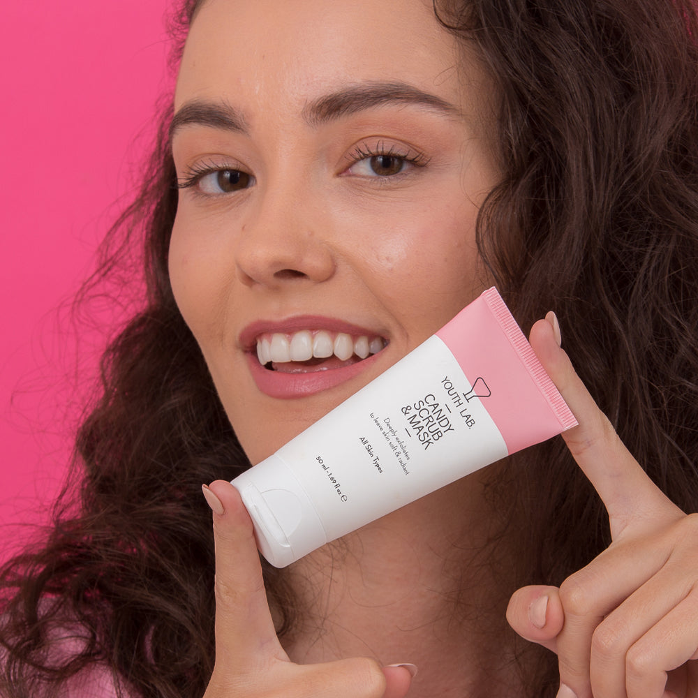 Scrub dhe maskë Candy - Çdo tip lëkure 75ml