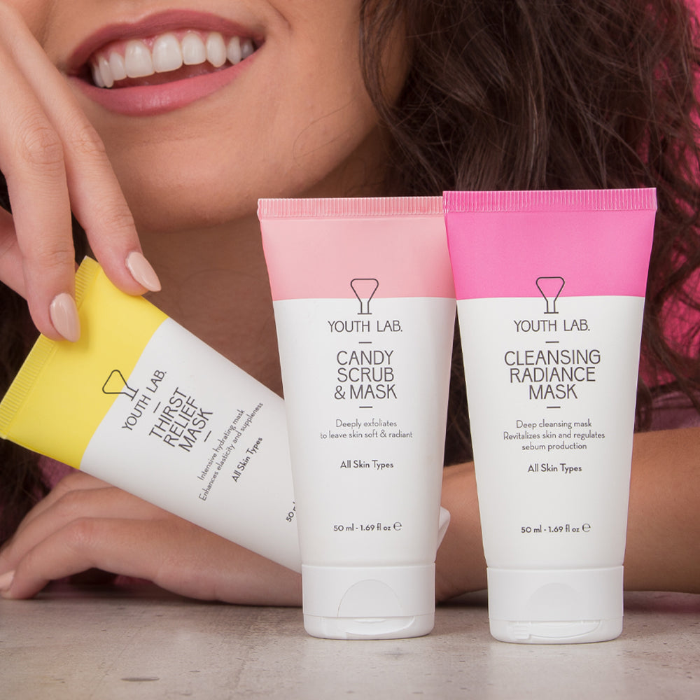 Scrub dhe maskë Candy - Çdo tip lëkure 75ml