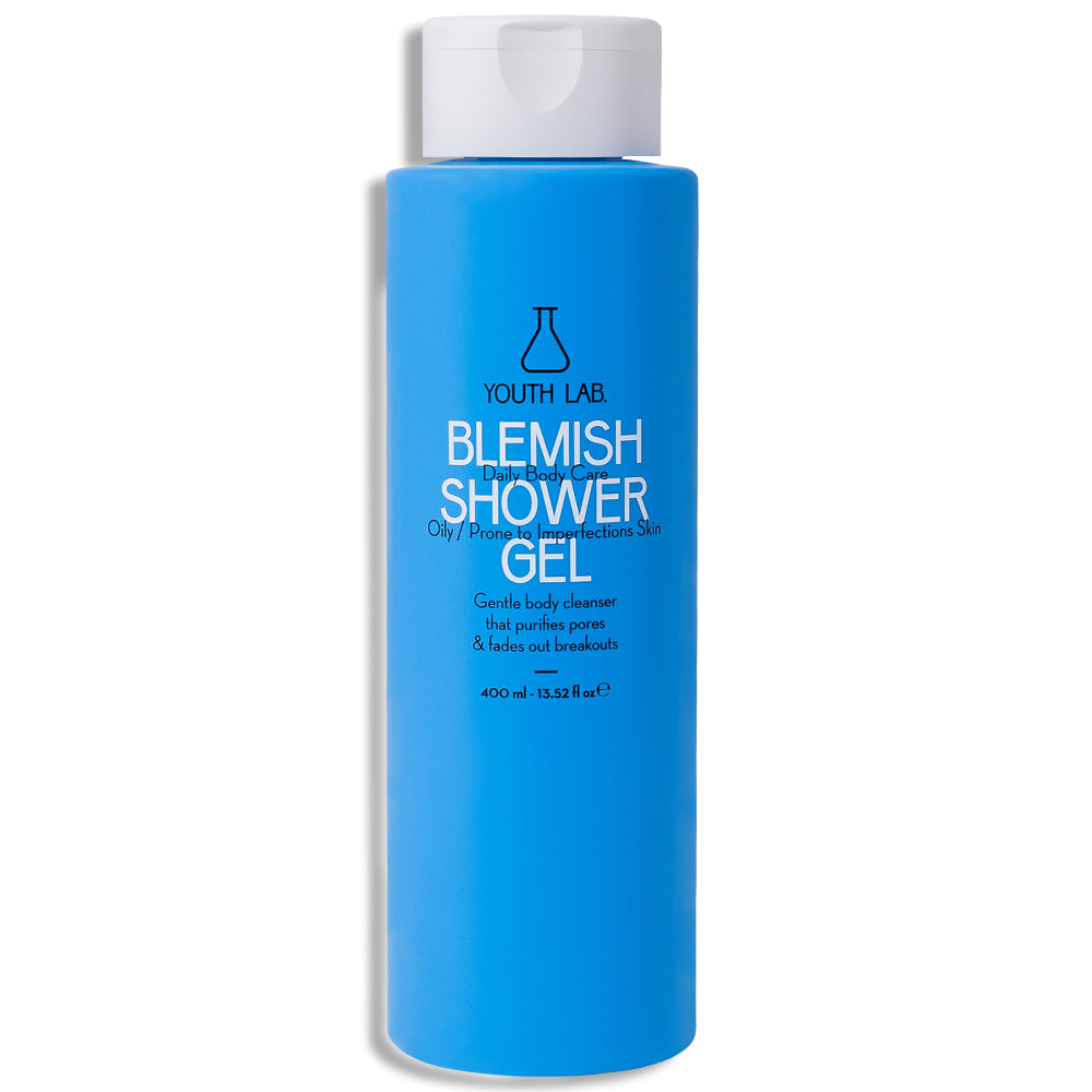 Shower Gel Blemish - Qetëson dhe parandalon aknet në shpinë, gjoks dhe krahë 400ml