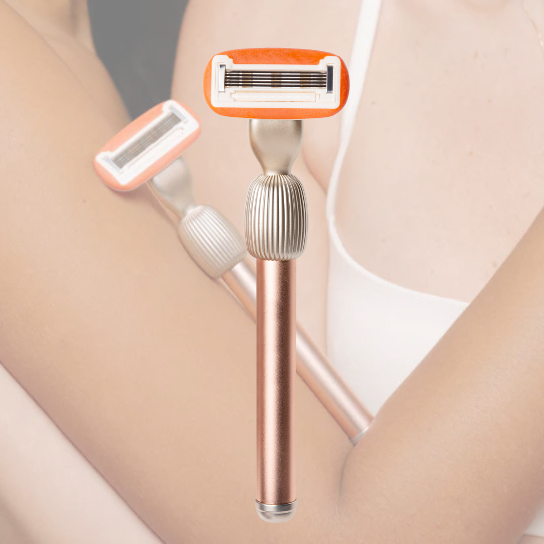 Razor Starter Set - Blush - Brisk Depilimi