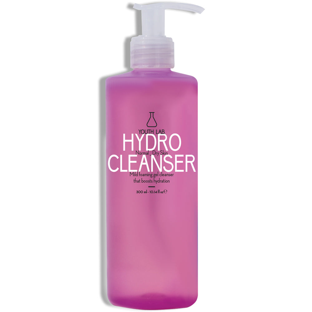 Hydro Cleanser - Larës delikat për fytyrën dhe heqjen e grimit, pastron thellësisht pa tharë lëkurën - Lëkurë Normale / Thatë 300ml