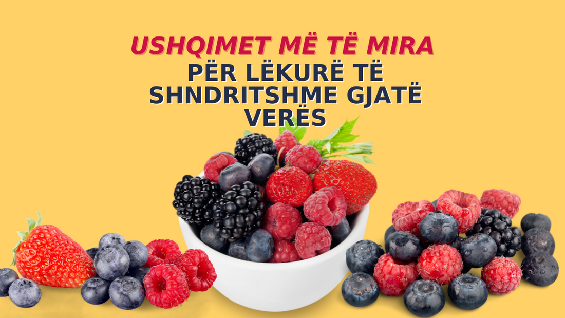 Ushqimet më të Mira për Lëkurë të Shndritshme gjatë Verës