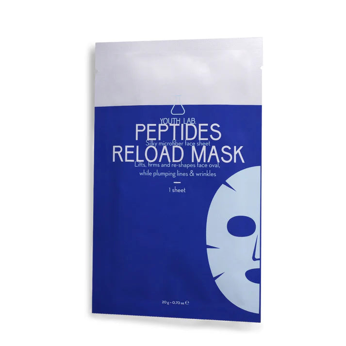 Sheet Mask Peptides Reload - Trajtim intensiv për të mbushur linjat e holla dhe rrudhat -1 copë