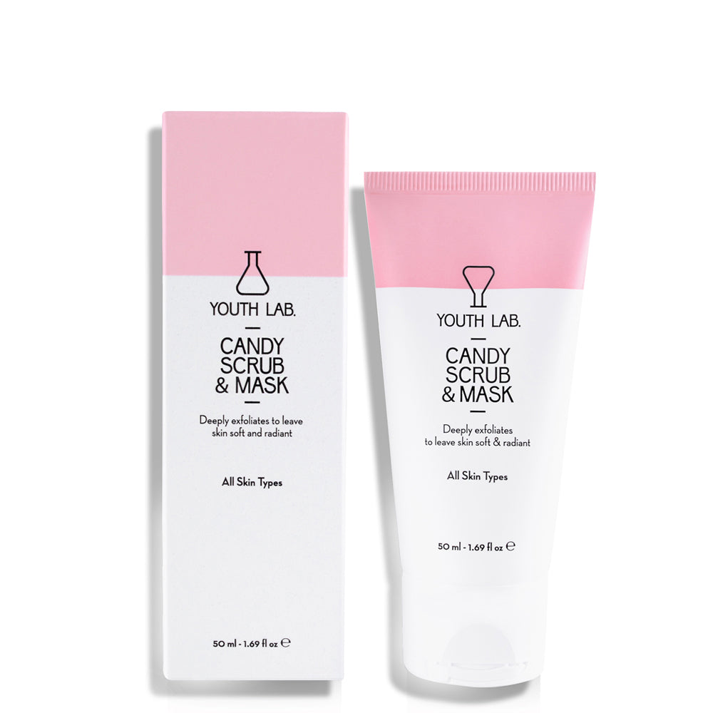 Scrub dhe maskë Candy - Çdo tip lëkure 75ml