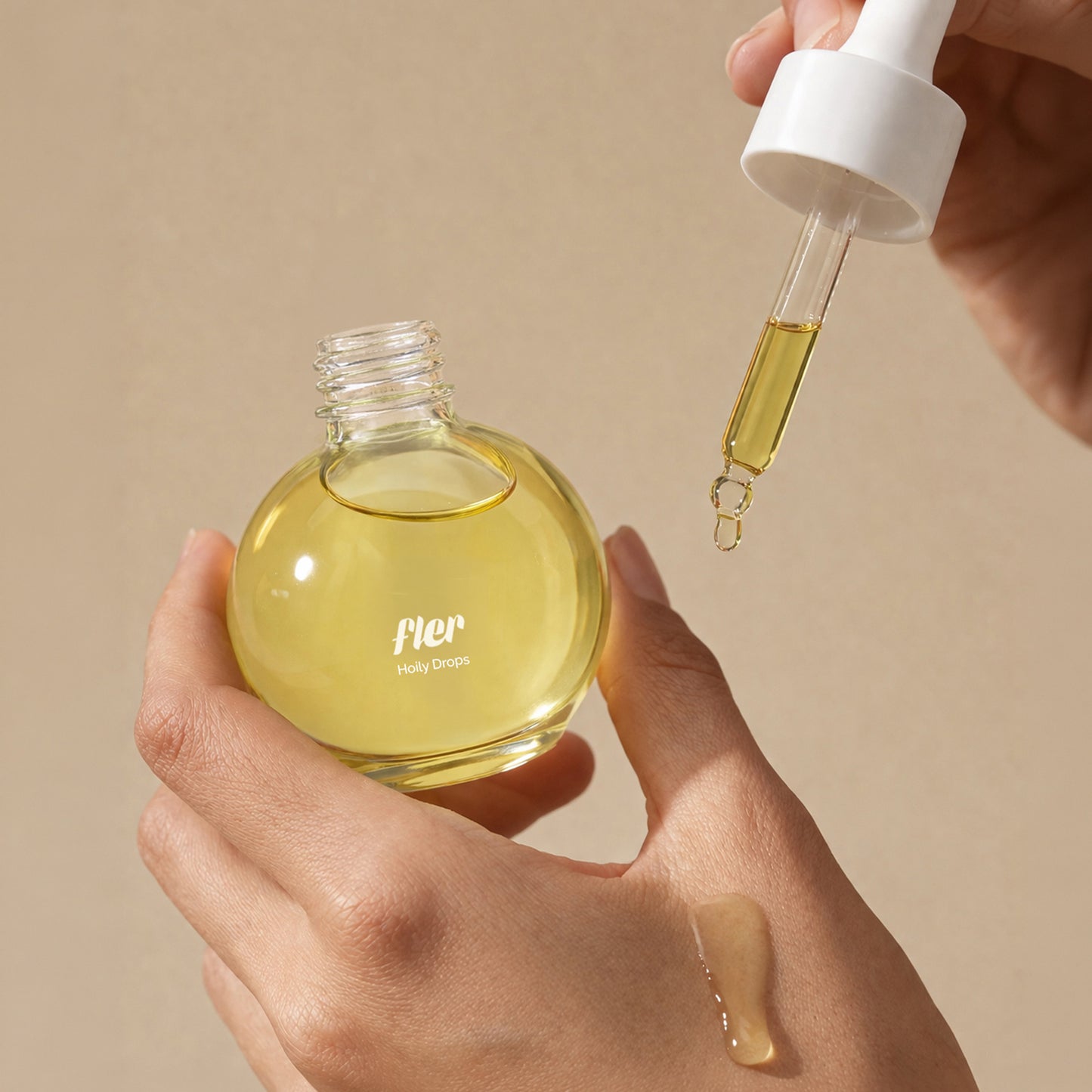 Hoily Drops + Exfoliating Glove DHURATË 🎁