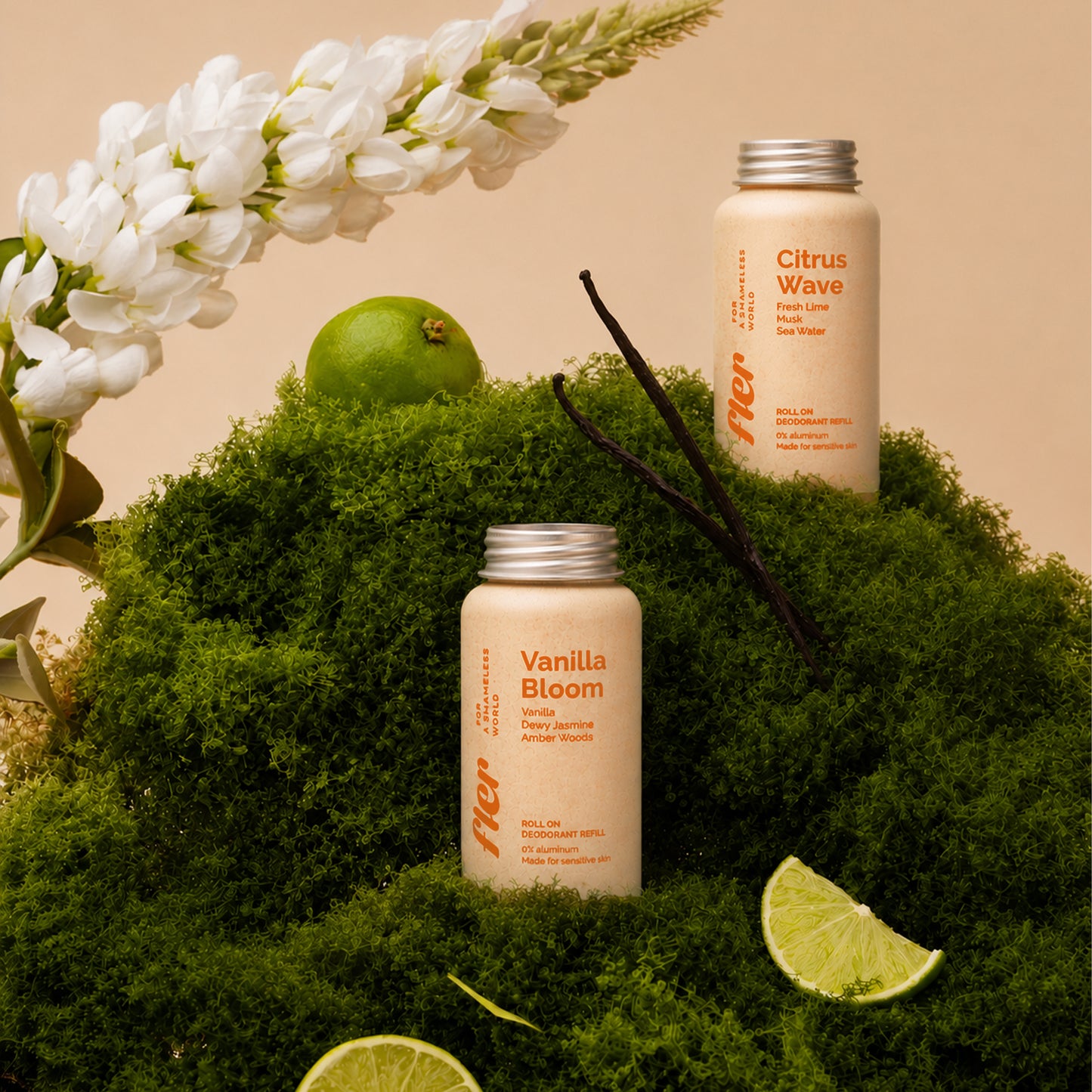 Roll-on Deodorant Refill - Rimbushje deodoranti në aromën Vanilla Bloom