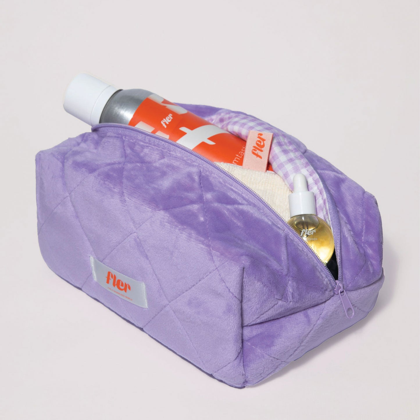 BEAUTY CASE LILAC - Çante kozmetike