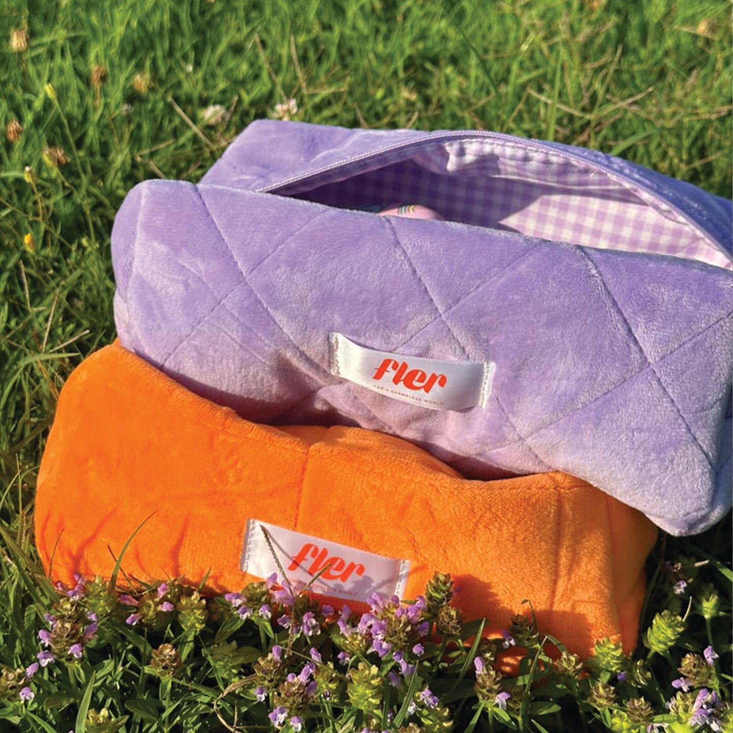 BEAUTY CASE LILAC - Çante kozmetike