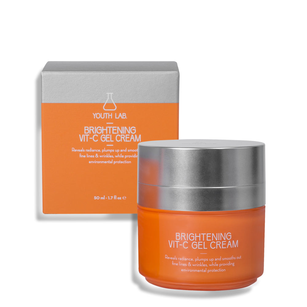 Brightening Vit-C - Krem xhel hidratues me Vitaminë C, rikthen shkëlqimin dhe njëtrajtëson lëkurën