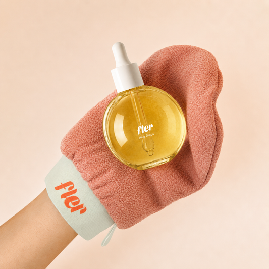 Hoily Drops + Exfoliating Glove DHURATË 🎁