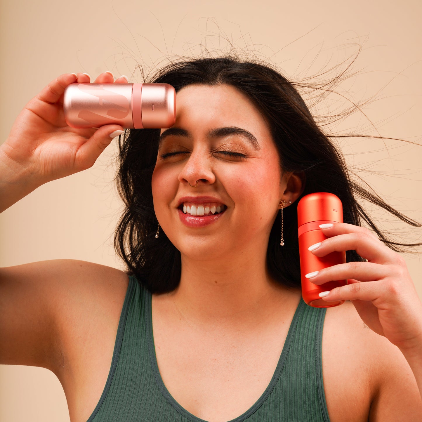 Refillable Roll-on Deodorant Starter Set - Kasë alumini dhe një rimbushje - Citrus Wave