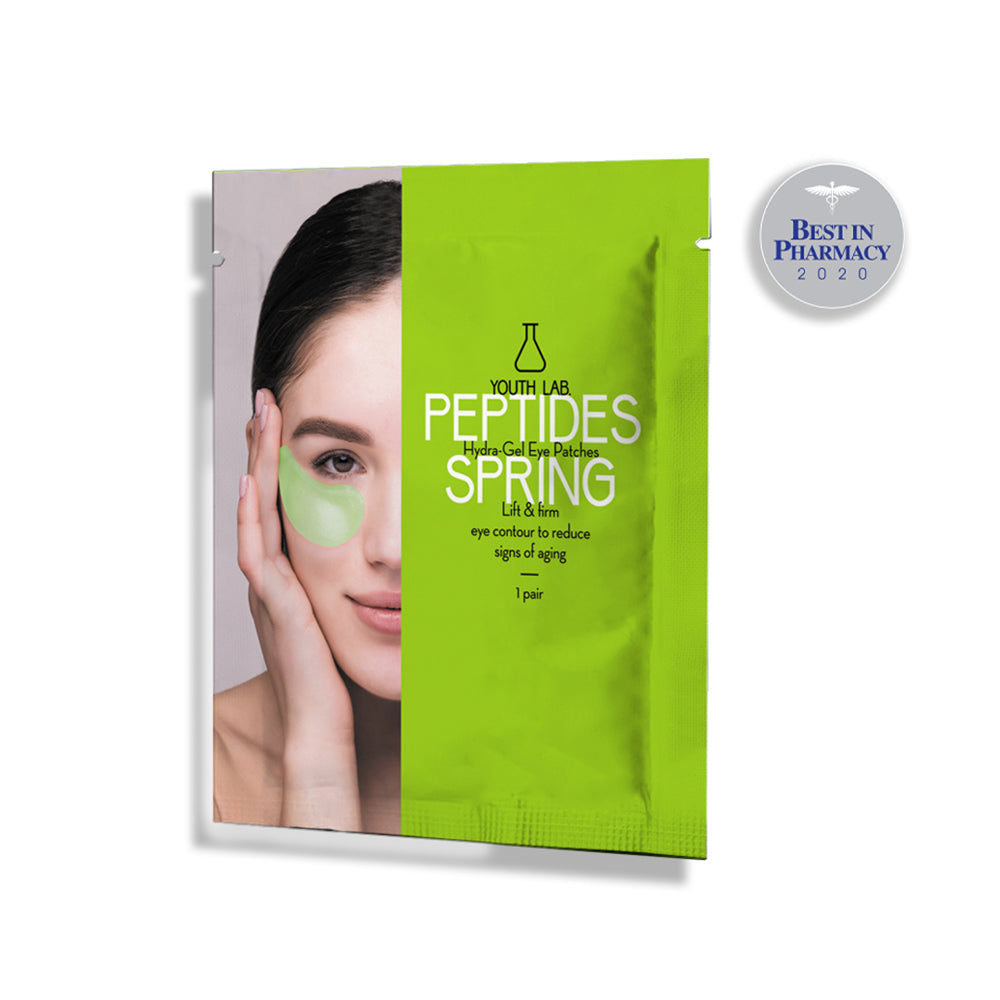 Maska për Sytë Hydra-Gel Peptides Spring -  Për ristrukturim total të zonës së syve - 1 set