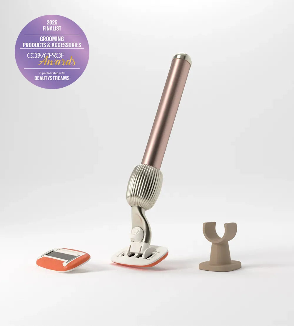 Razor Starter Set - Brisk Depilimi me 2 koka dhe Këllëf mbrojtës DHURATE - Blush