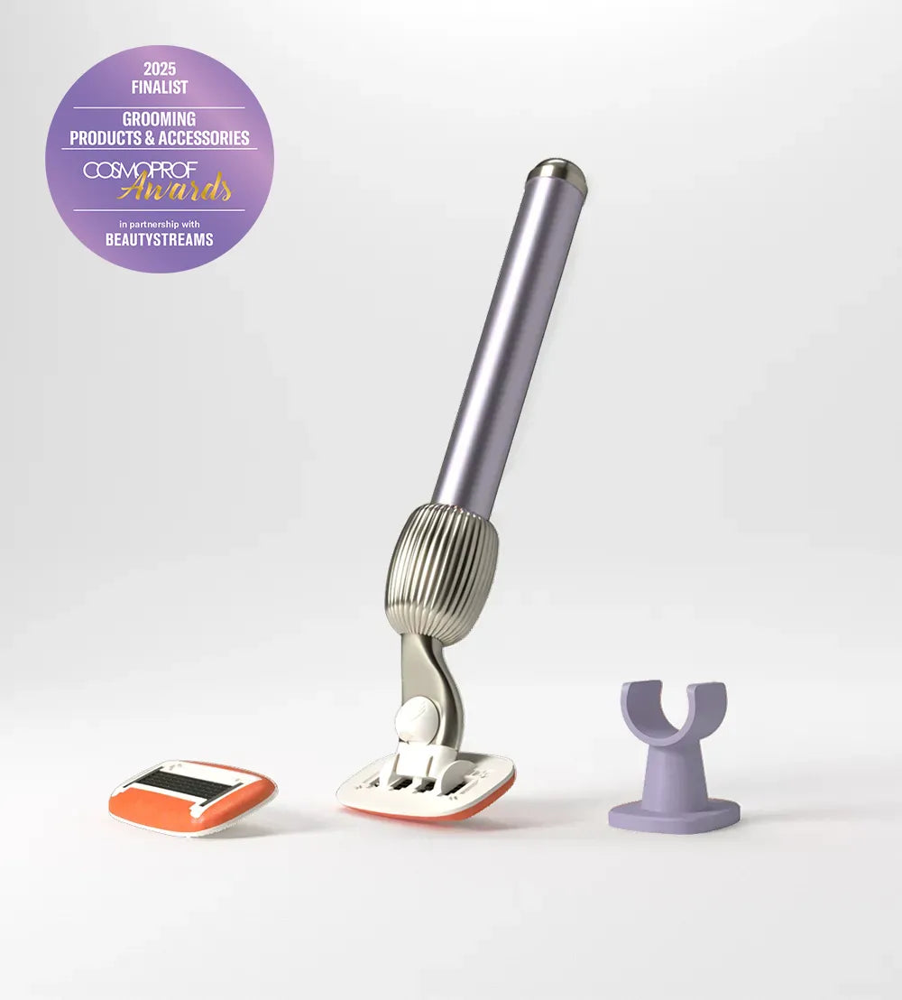 Razor Starter Set - Brisk Depilimi me 2 koka dhe Këllëf mbrojtës DHURATE - Lilac