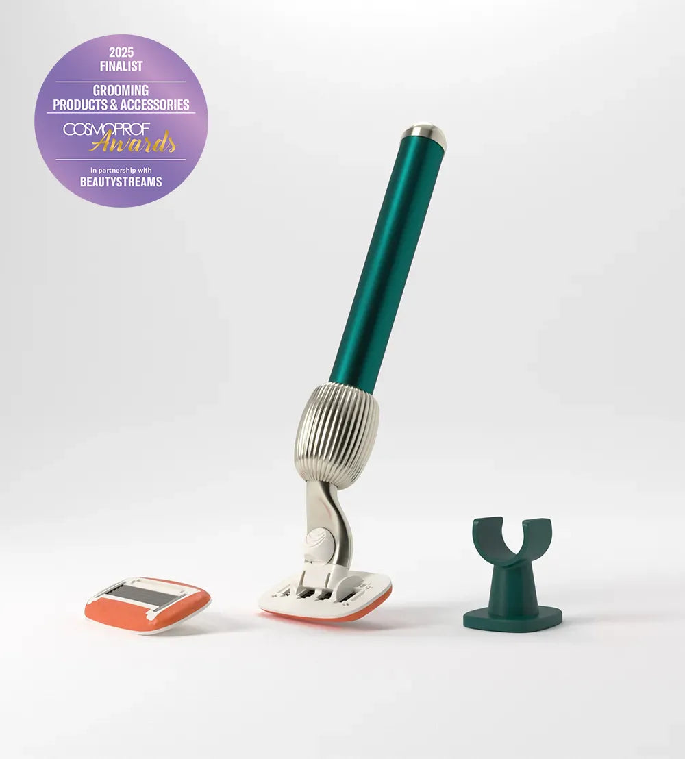 Razor Starter Set - Brisk Depilimi me 2 koka dhe Këllëf mbrojtës DHURATË 🎁 - Pine